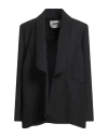 Maison Rabih Kayrouz Woman Blazer Charcoal Size 8 Virgin Wool In Multi