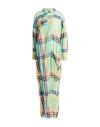 Maison Rabih Kayrouz Woman Maxi Dress Green Size 6 Wool In Green
