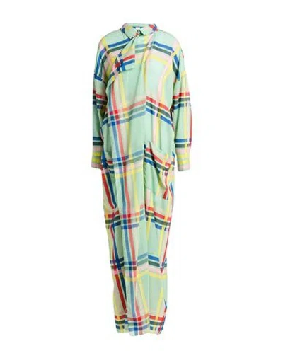 Maison Rabih Kayrouz Woman Maxi Dress Green Size 6 Wool