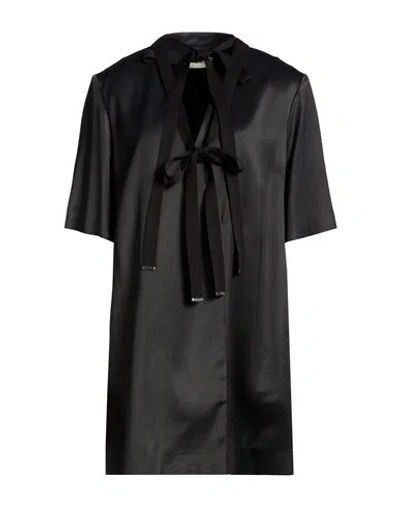 Maison Rabih Kayrouz Woman Mini Dress Dark Green Size 4 Viscose In Black