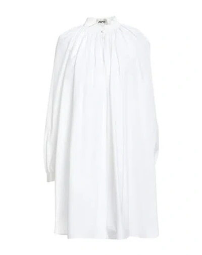 Maison Rabih Kayrouz Woman Mini Dress White Size 8 Cotton