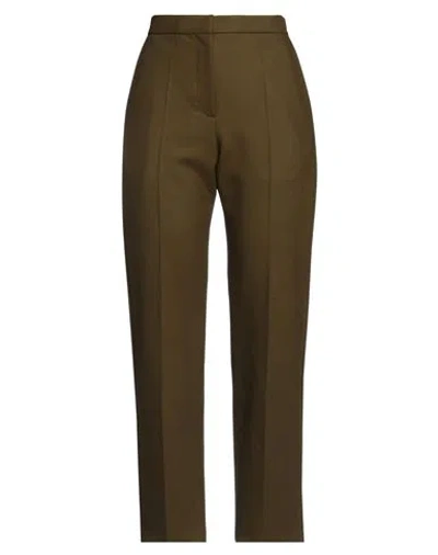 Maison Rabih Kayrouz Woman Pants Military Green Size 4 Virgin Wool