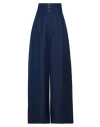Maison Rabih Kayrouz Woman Pants Navy Size 12 Viscose, Silk