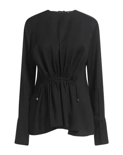 Maison Rabih Kayrouz Woman Top Black Size 6 Virgin Wool