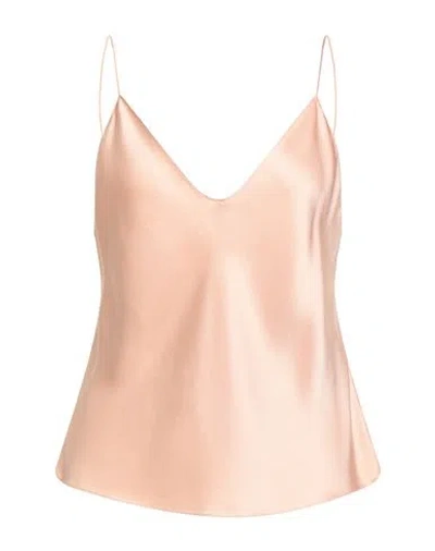 Maison Rabih Kayrouz Woman Top Blush Size 8 Acetate, Viscose In Pink
