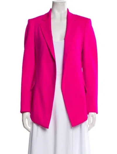 Pre-owned Maison Rabih Kayrouz Wool Blazer In Pink