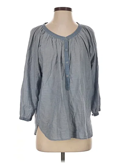 Pre-owned Maison Scotch 3/4 Sleeve T-shirt In Gray
