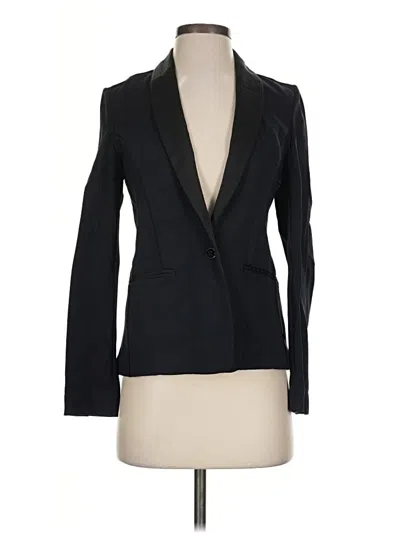 Pre-owned Maison Scotch Blazer Jacket In Black