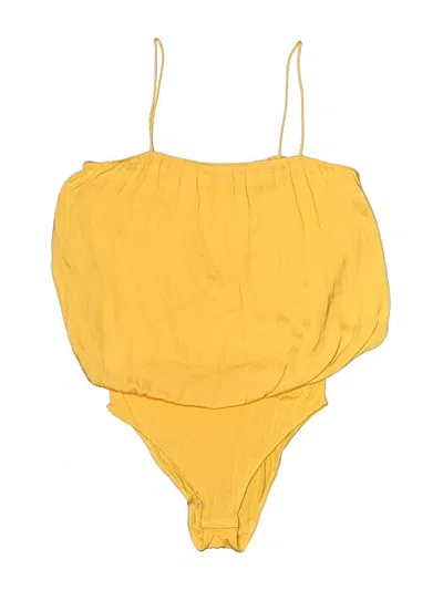 Pre-owned Maison Scotch Bodysuit In Yellow