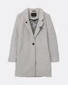 Maison Scotch Bonded Wool Womens Coat