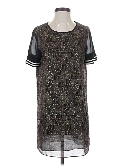 Pre-owned Maison Scotch Casual Dress In Black