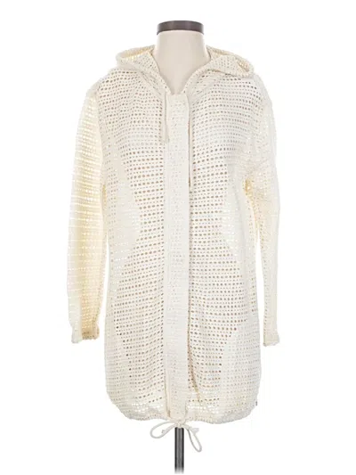 Pre-owned Maison Scotch Coat In Ivory