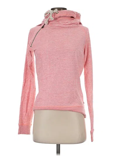 Pre-owned Maison Scotch Fleece Jacket In Pink
