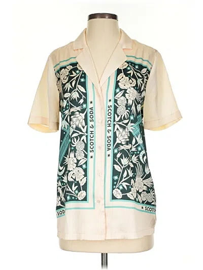Pre-owned Maison Scotch Kimono In Ivory