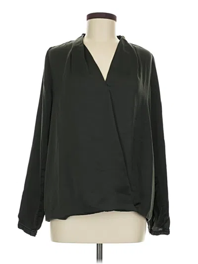 Pre-owned Maison Scotch Long Sleeve Blouse In Black