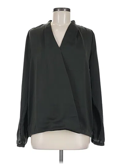 Pre-owned Maison Scotch Long Sleeve Blouse In Black