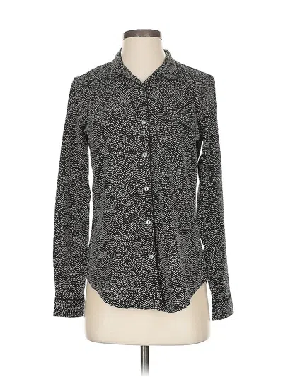 Pre-owned Maison Scotch Long Sleeve Blouse In Gray