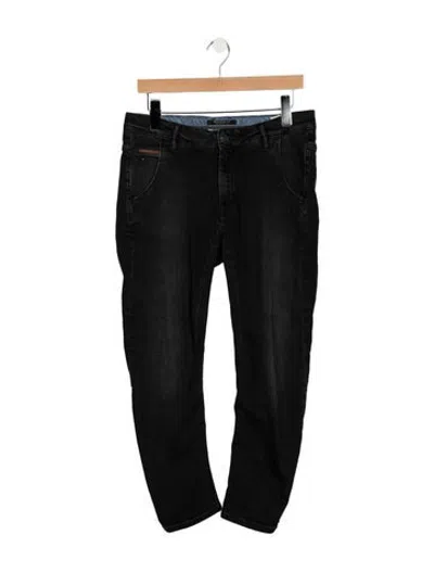 Pre-owned Maison Scotch Mid-rise Straight Leg Jeans In Blue