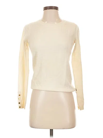 Pre-owned Maison Scotch Pullover Sweater In Ivory