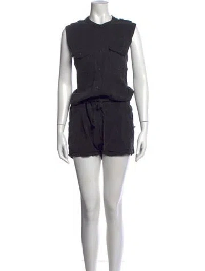 Pre-owned Maison Scotch Romper In Grey
