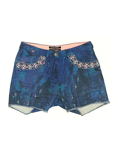 Pre-owned Maison Scotch Shorts In Blue
