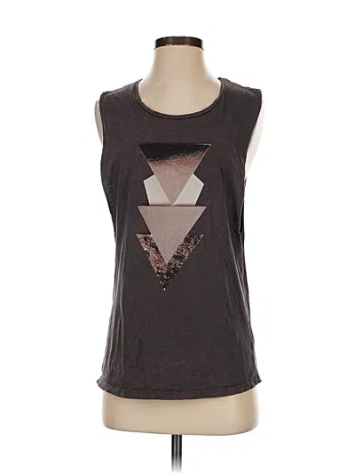 Pre-owned Maison Scotch Sleeveless T-shirt In Gray
