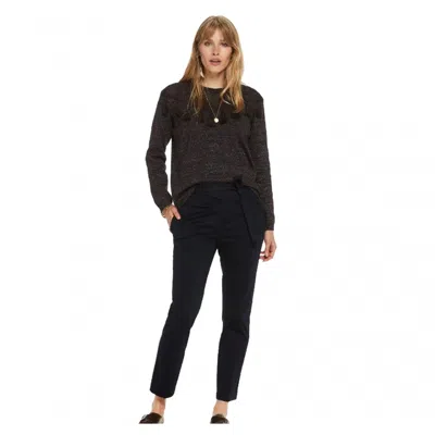 Maison Scotch Tie Waist Womens Chinos In Night