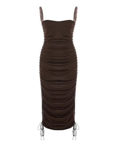 Maison Sél Women's Brown Roxane Dress