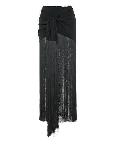 Maison Sél Women's Mystique Skirt - Black