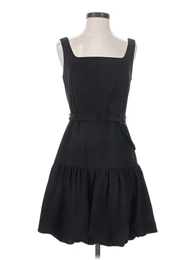 Maison Tara Casual Dress In Black