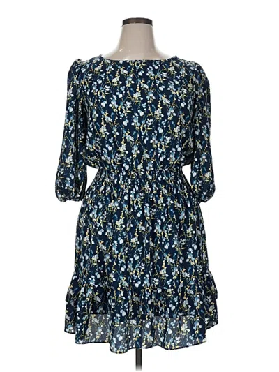 Pre-owned Maison Tara Casual Dress In Blue