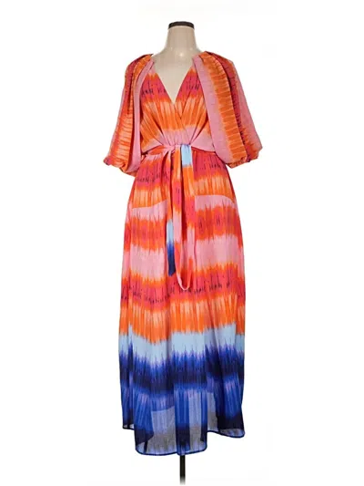 Maison Tara Casual Dress In Multi