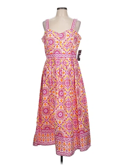 Maison Tara Casual Dress In Pink