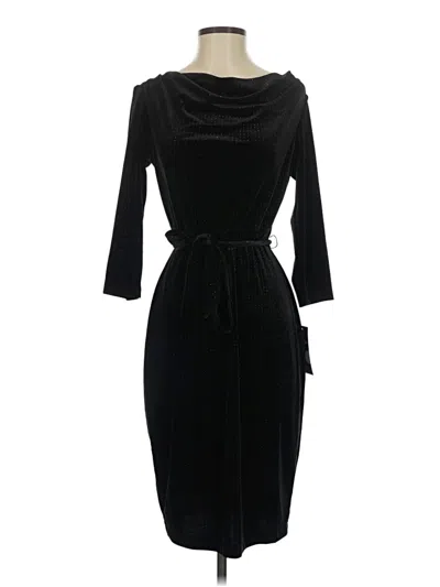 Maison Tara Cocktail Dress In Black