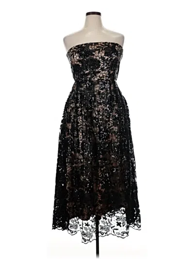 Pre-owned Maison Tara Cocktail Dress In Black
