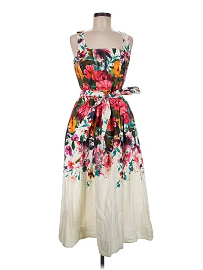 Maison Tara Cocktail Dress In Multi