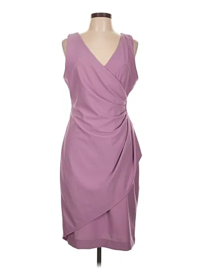 Pre-owned Maison Tara Cocktail Dress In Purple
