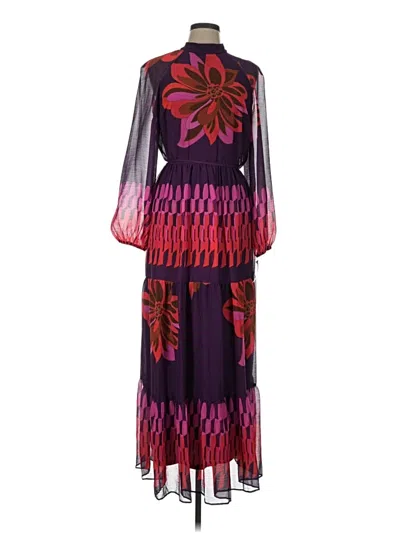 Pre-owned Maison Tara Cocktail Dress In Purple
