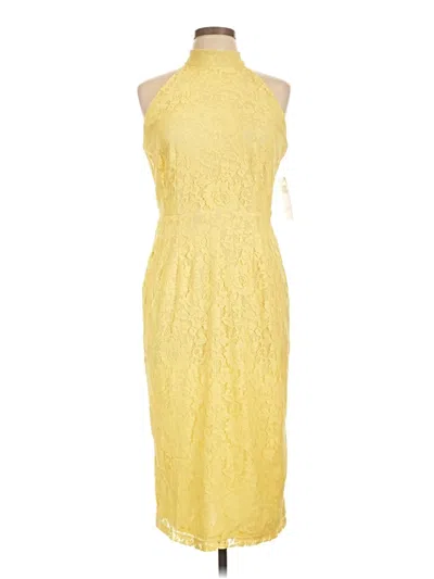 Maison Tara Cocktail Dress In Yellow