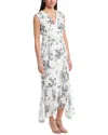 Maison Tara Lorelai Midi Dress In Multi