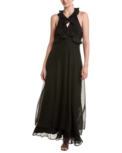 Maison Tara Maxi Dress In Black
