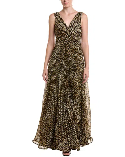 Maison Tara Maxi Dress In Multi