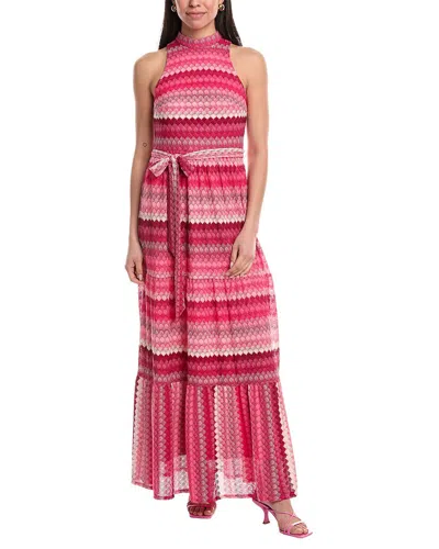 Maison Tara Maxi Dress In Pink
