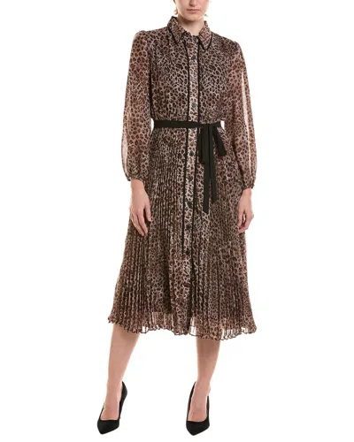 Maison Tara Midi Dress In Black