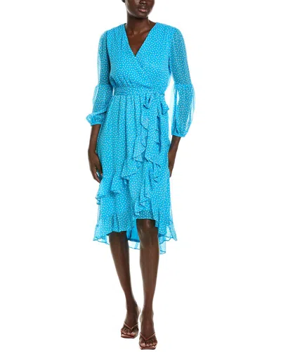 Maison Tara Serena Maxi Dress In Blue