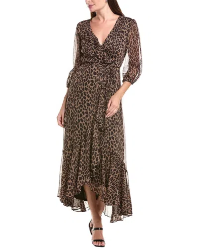 Maison Tara Serena Maxi Dress In Brown
