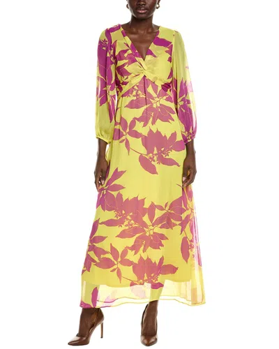 Maison Tara Serena Maxi Dress In Yellow