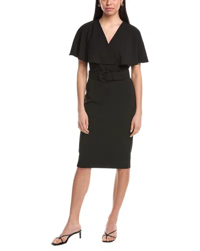 Maison Tara Sheath Dress In Black