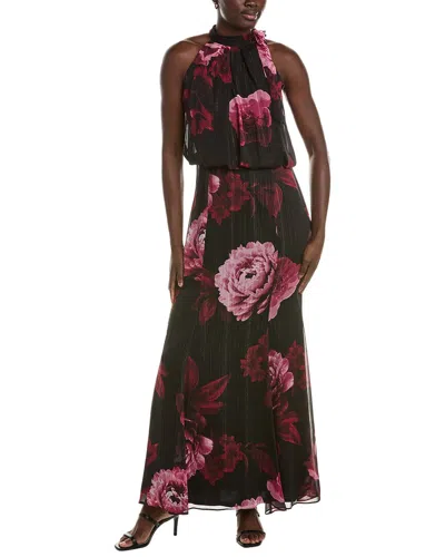 Maison Tara Sleeveless Maxi Dress In Pink