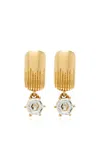 Maison Tjoeng Ad Astra 18k Yellow Gold Diamond Earrings